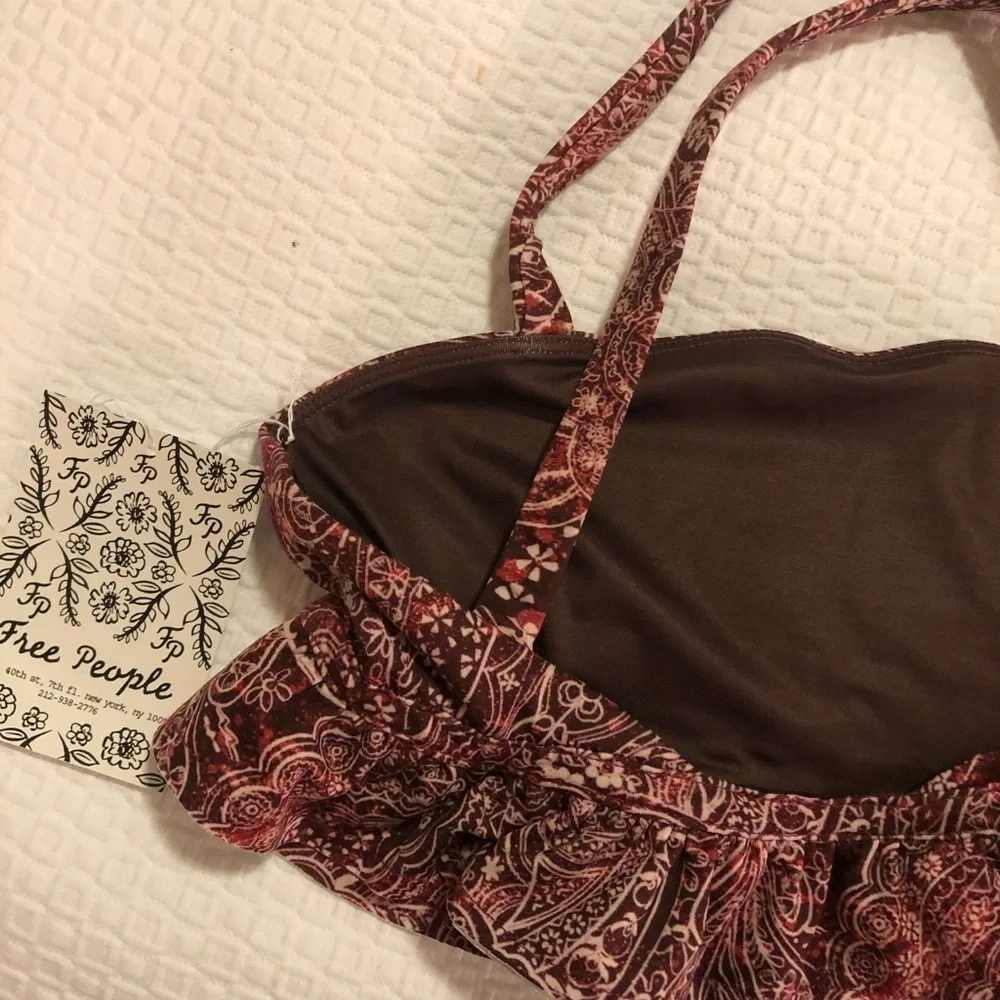 Free People Movement Plie All Day Bra In Henna